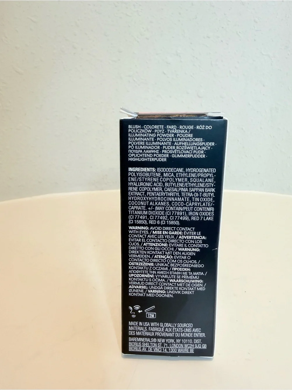 bareMinerals Complexion Rescue Highlighting Blush Pink Glow NEW